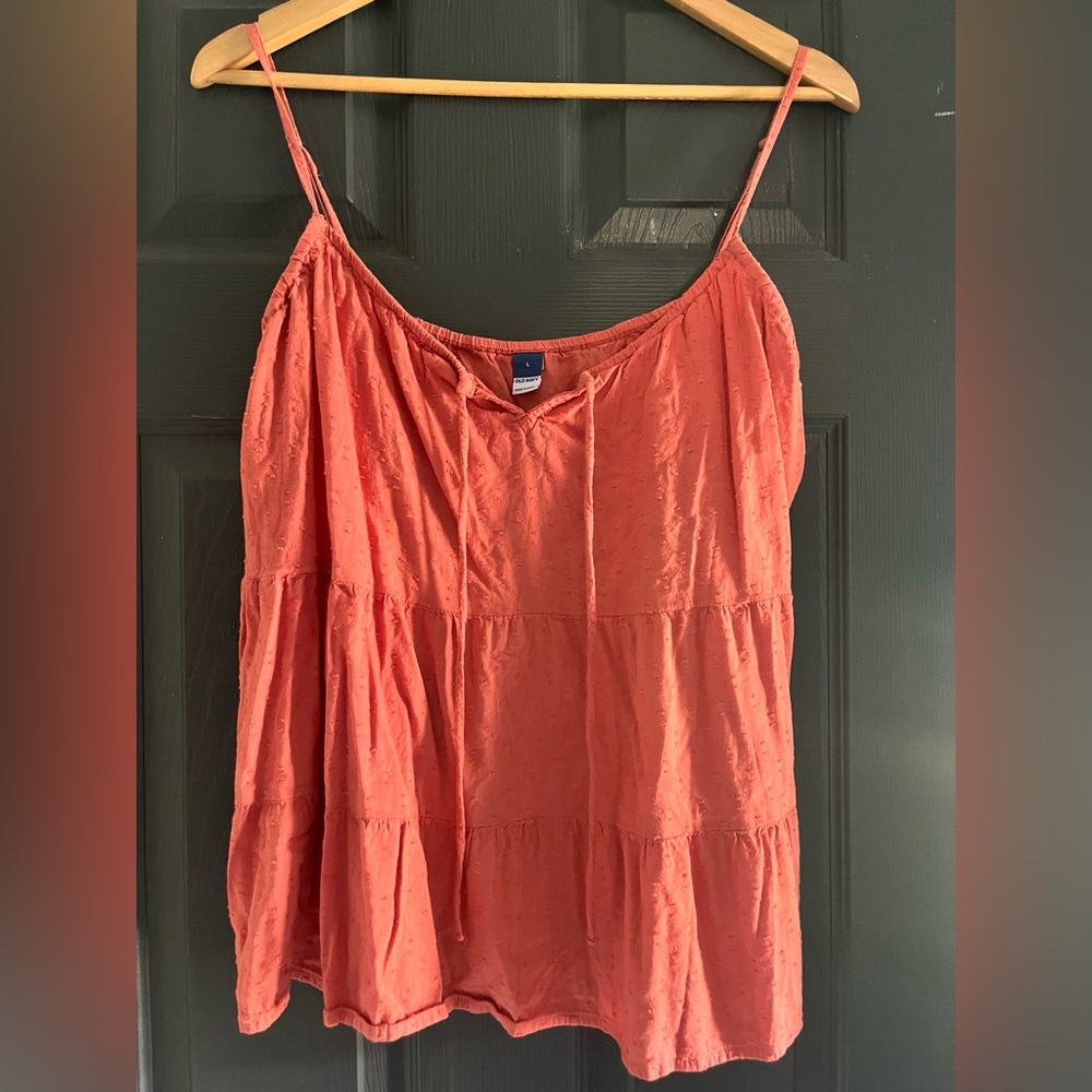 Old Navy Women's Coral Spaghetti Strap Top